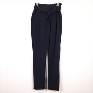 Athleta 8 tall Skyline Pant II wrinkle resistant high waisted travel black